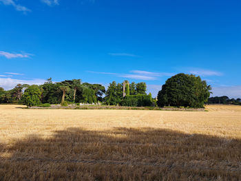 Church in the middle of a field