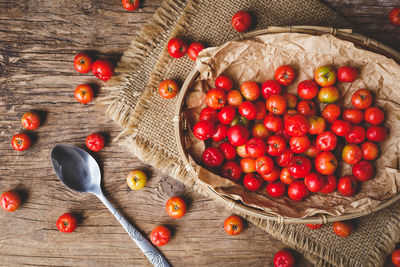 Close-up of strawberries