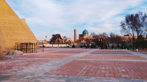 View of historic building against sky