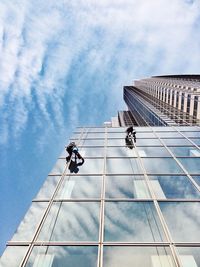 Low angle view of building against sky