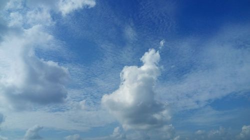 Low angle view of cloudscape