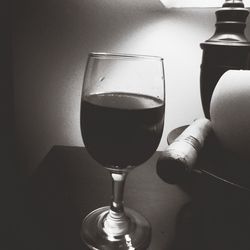 Close-up of drink on table