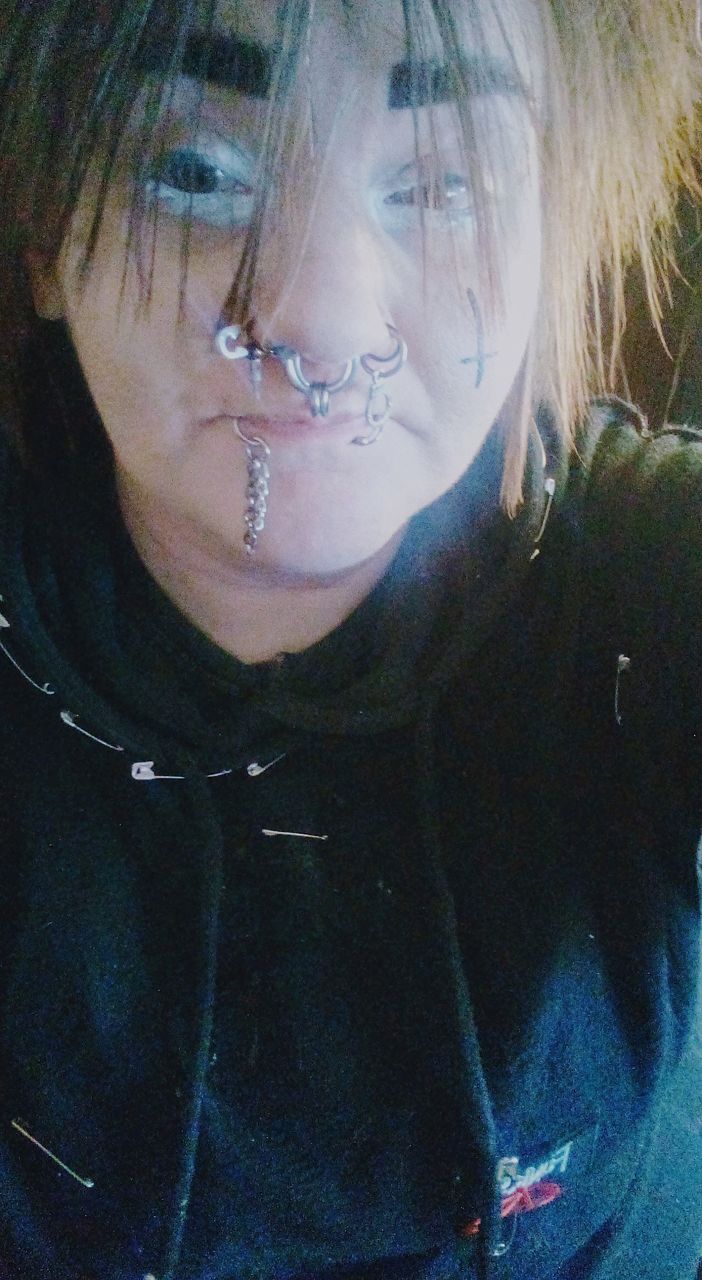 metal in muh face holes. 666 FuckYou AnarchAsht Killmyselfforfun No Madeyoulook. Piercings ♡ > Metal Facial Jewelry Piercings Serum Strecht Snakebites Nose Piercings That Gurl  Ashley Ashtray  I Am The Devil ... I Do What I Want Samebullshit. Tryit Cuz I Can. Weird Girl. HOODIES Clothes With Safety Pins Safety Pins Punkasfuck Punk Style Punk Punk Rock Punk - Person Punkgirls