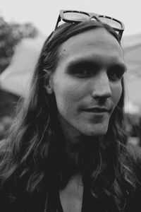 Portrait of young woman