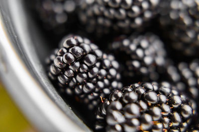 Close-up of coffee beans on table