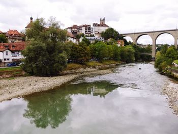 River with buildings in background