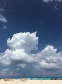 Low angle view of sea against sky