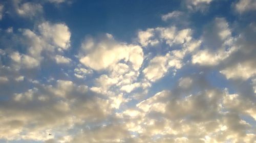 Low angle view of sky