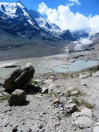 Scenic view of mountains