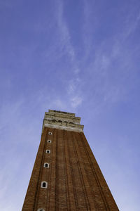 Campanile of basilica di san marco - symbol of the floating city - venice, veneto, italy