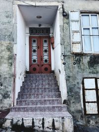 Exterior of old building