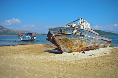 Shipwrecked on a greek island