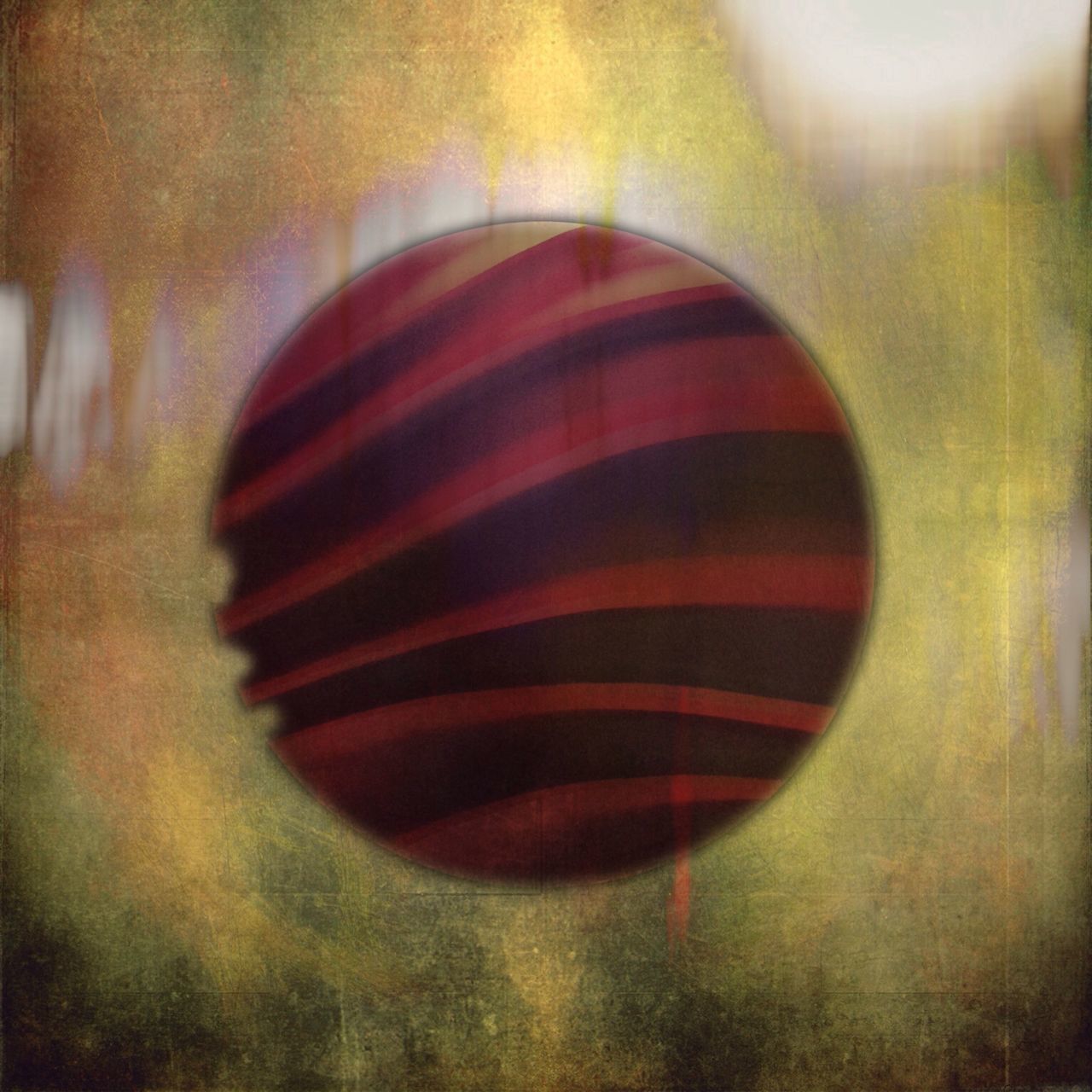 indoors, close-up, still life, red, single object, selective focus, focus on foreground, table, no people, glass - material, circle, transparent, reflection, pattern, shiny, auto post production filter, shape, ideas, multi colored, decoration