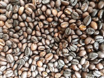 Full frame shot of coffee beans
