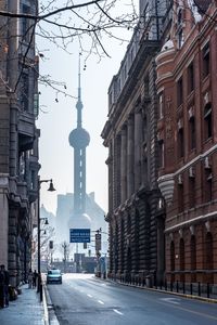 View of buildings in city