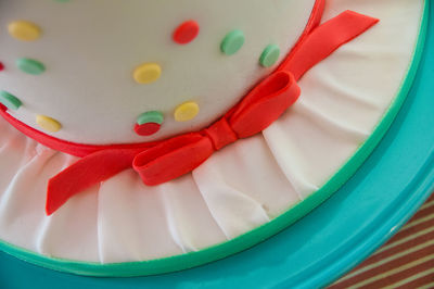 Close-up of red balloons