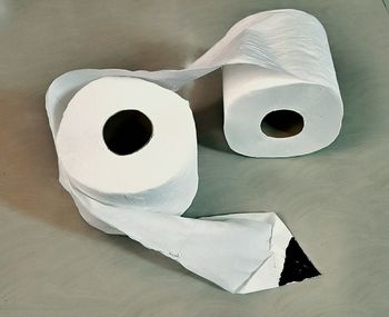 Close-up of papers in paper