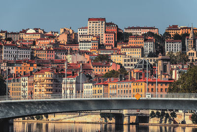 Buildings in city of old lyon