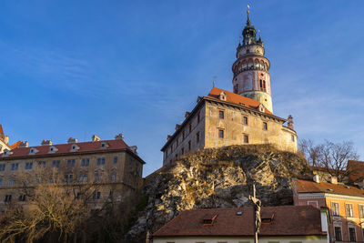 Cesky krumlov castle against sky