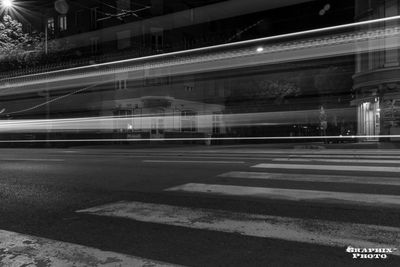 Road at night