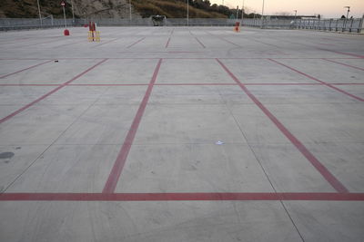 View of basketball court