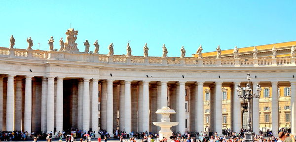 Tourists at vatican