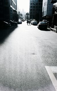 City street with buildings in background