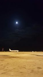 Scenic view of sunset over calm sea