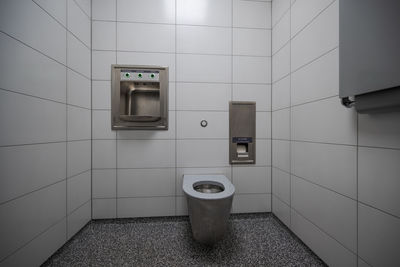 Interior of bathroom