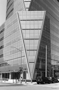 Modern buildings in city