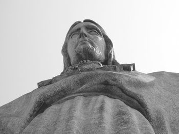 Low angle view of statue