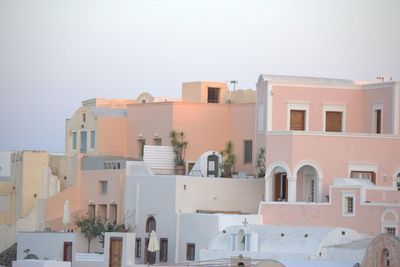 Residential buildings against sky