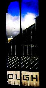 Low angle view of built structure against sky