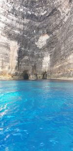 Scenic view of blue sea