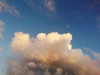 Low angle view of cloudscape