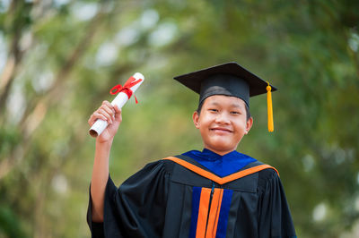 Portrait of a smiling young man