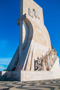 Low angle view of statue