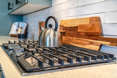 Interior of kitchen at home