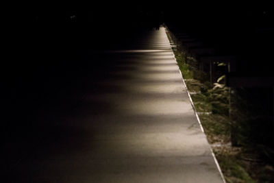 Road at night