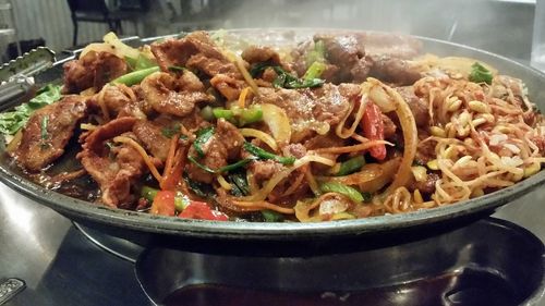 Close-up of food in container