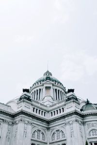 Low angle view of temple