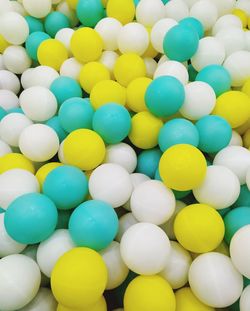 Pile of colorful balls