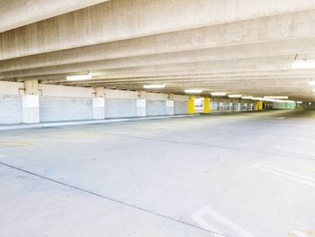 View of empty parking lot