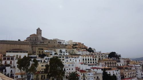 Houses in a city