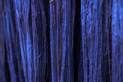Full frame shot of purple tree trunk