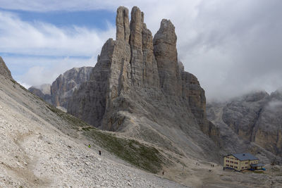 The beauty of the dolomites, torri del vajolet