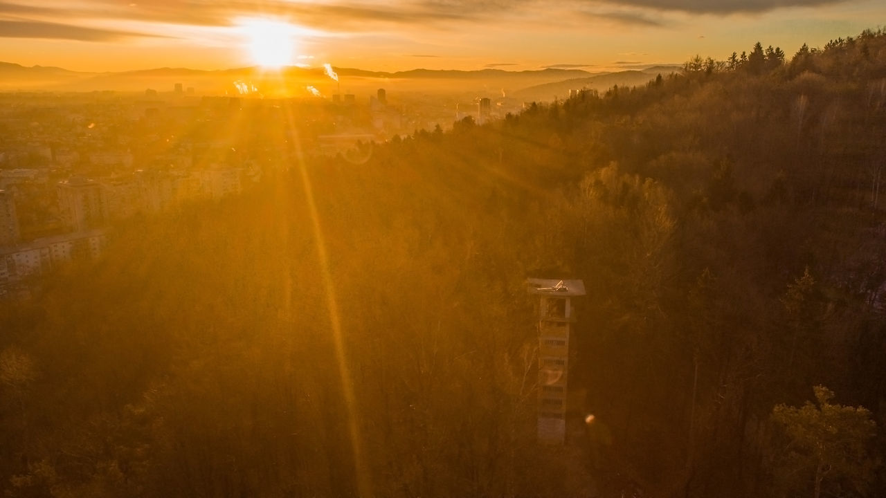 SCENIC VIEW OF SUNSET