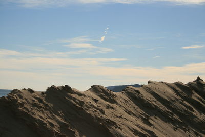 Scenic view of mountain against sky