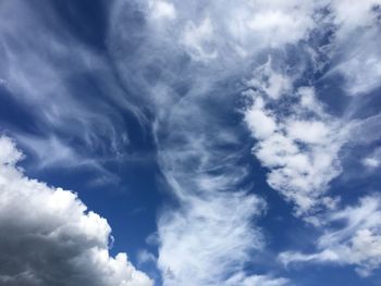 Low angle view of sky