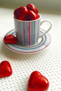 Close-up of strawberries
